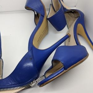 Royal blue heels